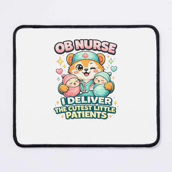Item preview, OB Nurse I Deliver the Cutest Little Patients – Cute Bear Labor and Delivery Nurse Design designed and sold by ClinicalHubs.