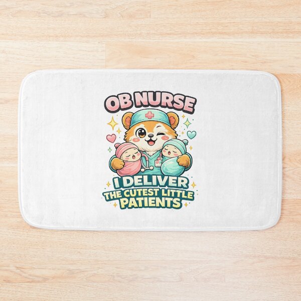 Item preview, OB Nurse I Deliver the Cutest Little Patients – Cute Bear Labor and Delivery Nurse Design designed and sold by ClinicalHubs.