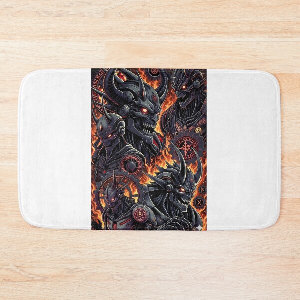 Item preview, Infernal Overdrive: Biomechanical Demon Legion Sticker designed and sold by R.S stckers.