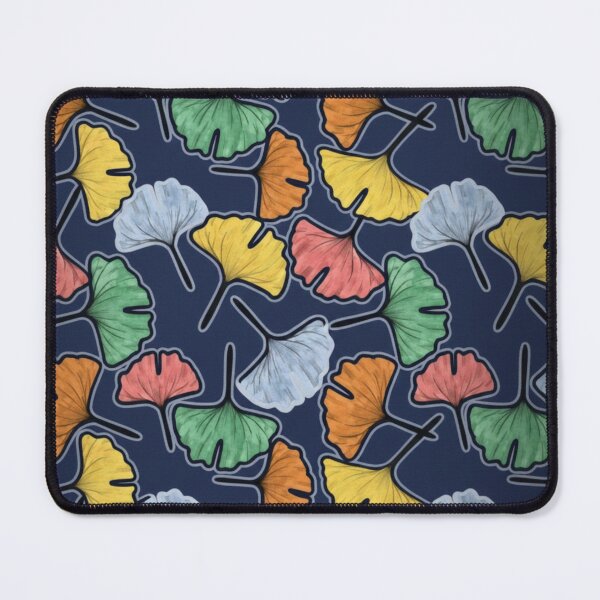 Item preview, Colorful Ginkgo Leaf Seamless Pattern designed and sold by 0606PM.