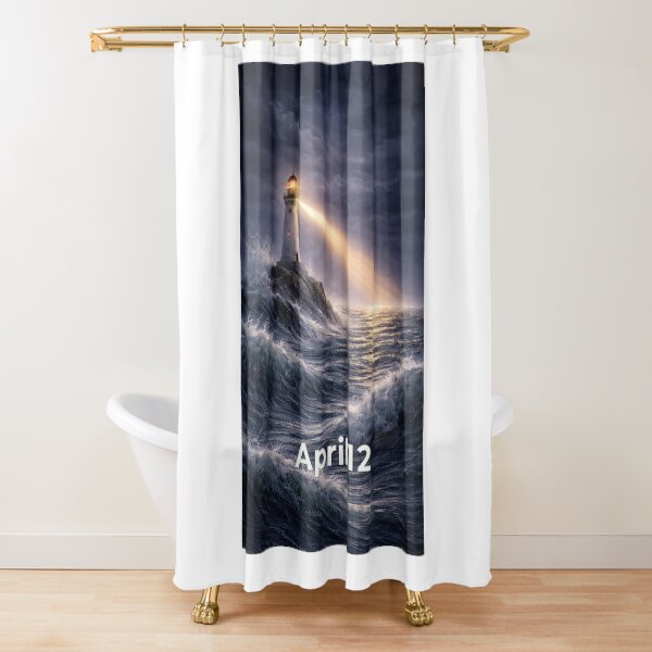 Item preview, Lighthouse of Hope – April 12 designed and sold by ariksworld.