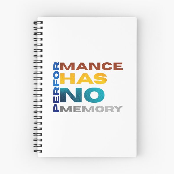 Item preview, Performance Has No Memory - Motivational Stoic Quote designed and sold by RDproject.
