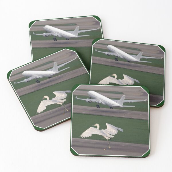 Item preview, Never lose your competitive spirit - picture with a crane competing with a plane designed and sold by PunArtistry.