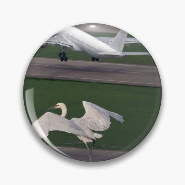 Item preview, Never lose your competitive spirit - picture with a crane competing with a plane designed and sold by PunArtistry.