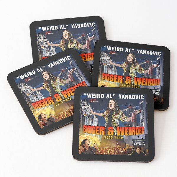 Item preview, "Weird Al" Yankovic Bigger & Weirder 2026 Tour designed and sold by Yebulla.