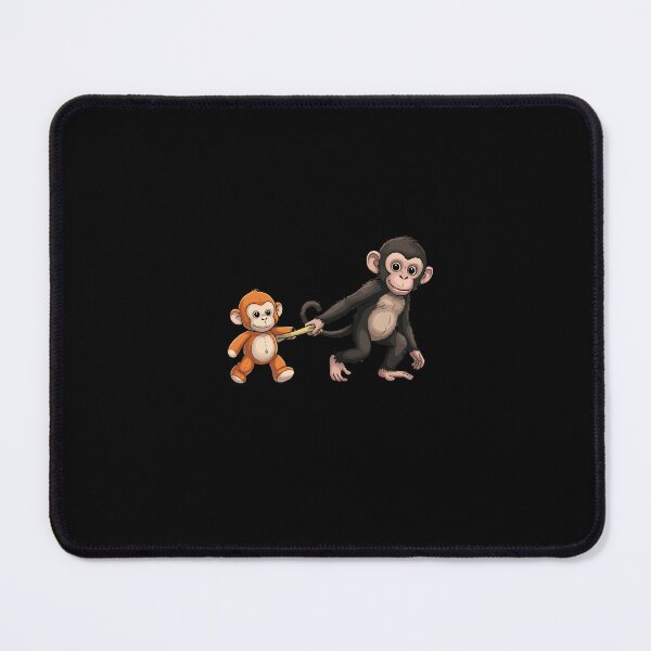 Item preview, Cute Baby Monkey and Orange Companion Friendship designed and sold by PopStars1993.