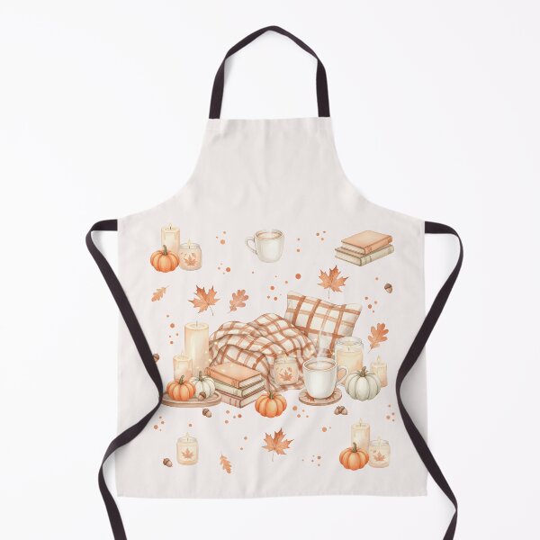 Item preview, Fall Blanket Pumpkins Coffee Illustration designed and sold by naragon4289.