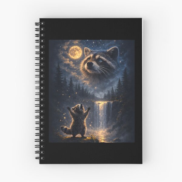 Item preview, Raccoon Moon Howling designed and sold by JODYSMORGAN.