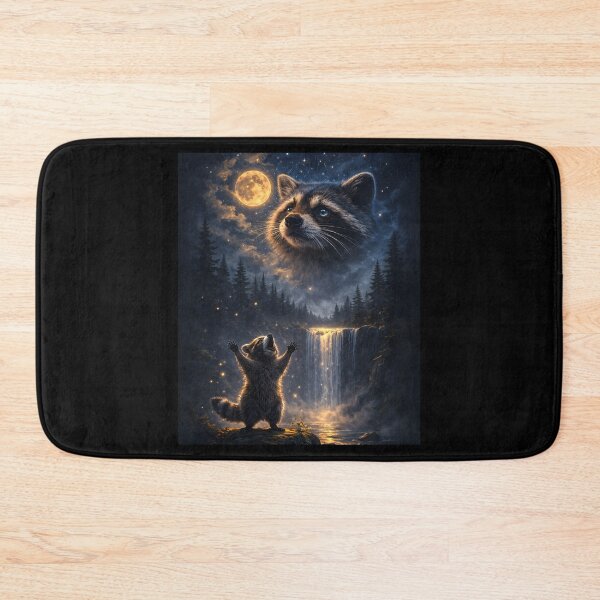Item preview, Raccoon Moon Howling designed and sold by JODYSMORGAN.
