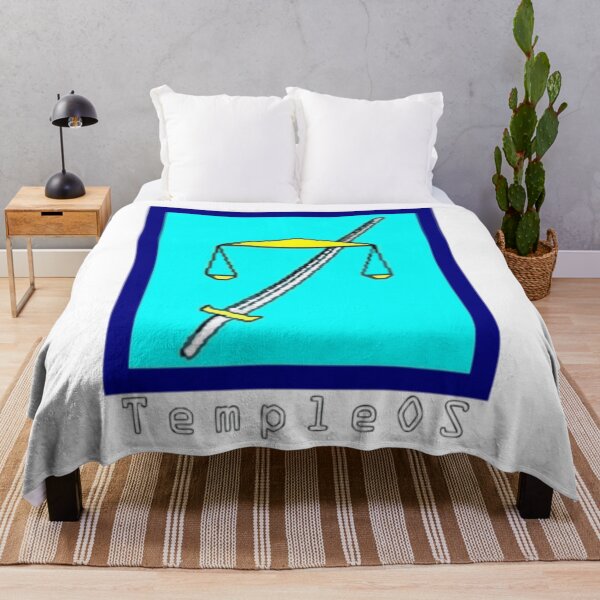 Item preview, TempleOS Text Logo  designed and sold by shawkymo.