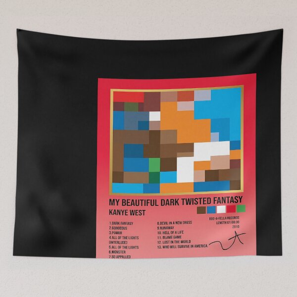 Item preview, Kanye West - My Beautiful Dark Twisted Fantasy designed and sold by emmanuelsilve.