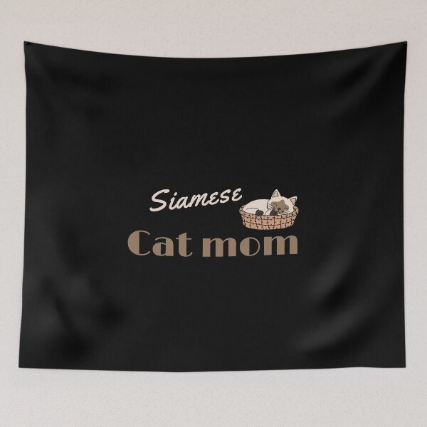 Item preview, Siamese cat mom  designed and sold by Fateh-Kro ⭐⭐⭐⭐⭐.