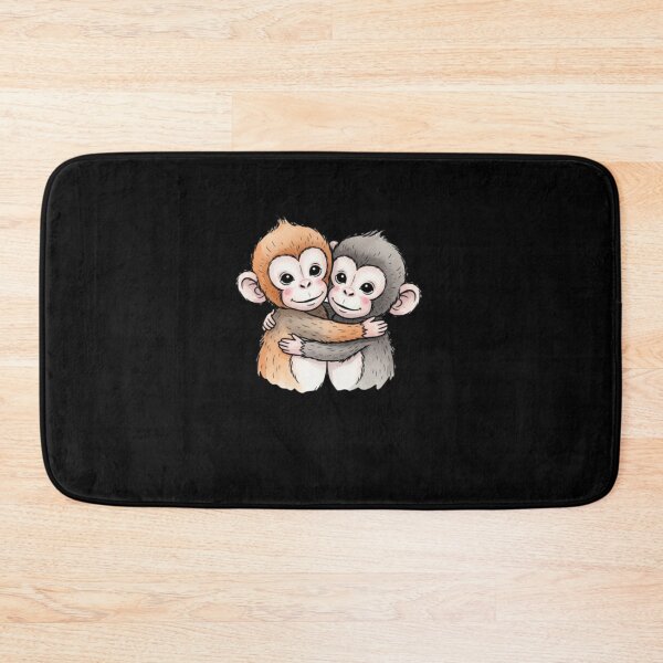 Item preview, Best Friends Little Monkeys Embracing designed and sold by PopStars1993.