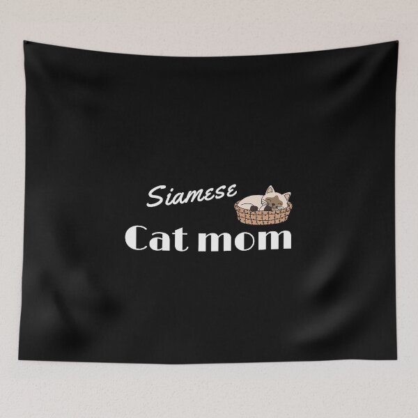 Item preview, Siamese cat mom  designed and sold by Fateh-Kro ⭐⭐⭐⭐⭐.