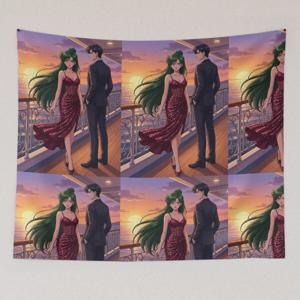 Item preview, Setsuna and Mamoru on a Cruise designed and sold by Solace Sparkles.