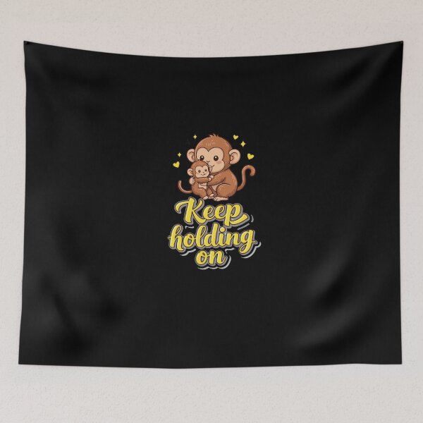 Item preview, Keep Holding On Supportive Primate Hug designed and sold by PopStars1993.