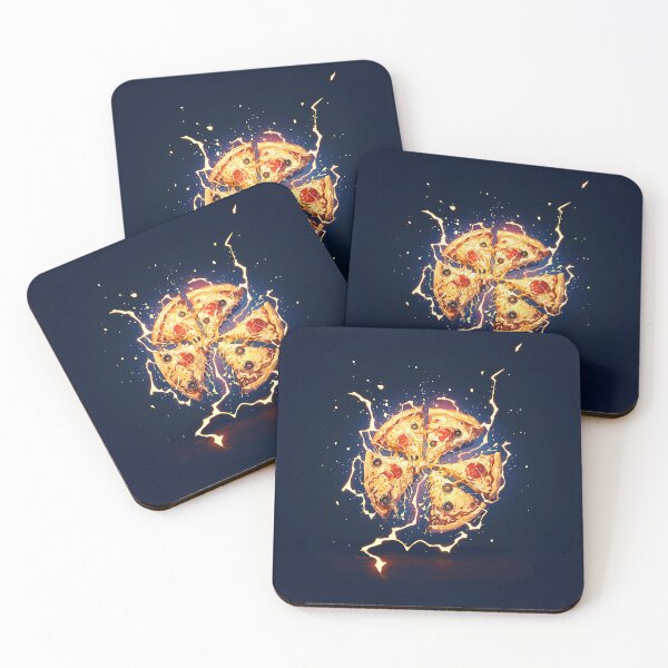 Item preview, Lightning Charged Electric Pizza Burst designed and sold by Christian Weiss.