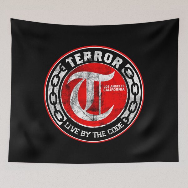 Item preview, Terror Band Live By The Code Los Angeles California designed and sold by shawkymo.