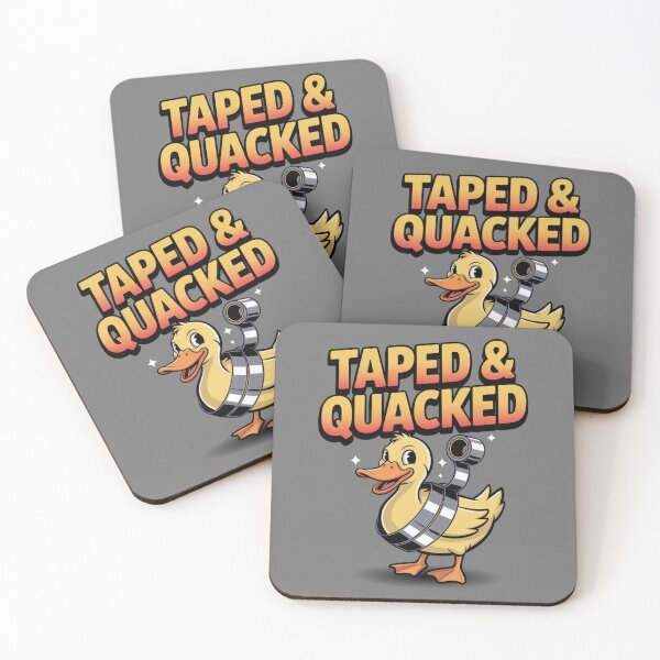 Item preview, Quack Tape  - repair-tape - field repair humor - temporary fix club - patch notes humor - hotfix engineer joke - maintenance crew - workshop life funny - overlanding repair - maker space  designed and sold by JansenGS.