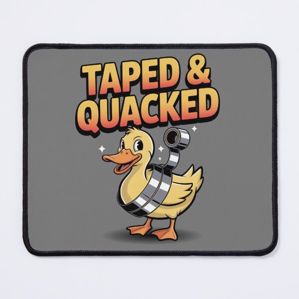 Item preview, Quack Tape  - repair-tape - field repair humor - temporary fix club - patch notes humor - hotfix engineer joke - maintenance crew - workshop life funny - overlanding repair - maker space  designed and sold by JansenGS.