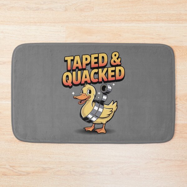 Item preview, Quack Tape  - repair-tape - field repair humor - temporary fix club - patch notes humor - hotfix engineer joke - maintenance crew - workshop life funny - overlanding repair - maker space  designed and sold by JansenGS.