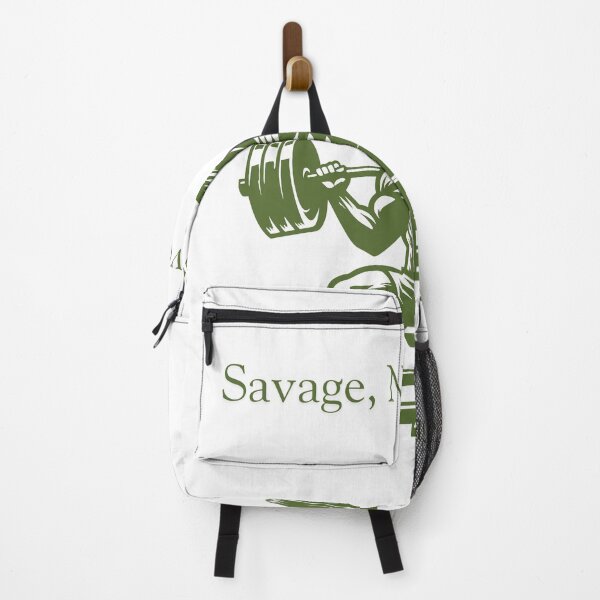 Item preview, Savage Not Average Funny Gym Motivation designed and sold by poomfitshirt.