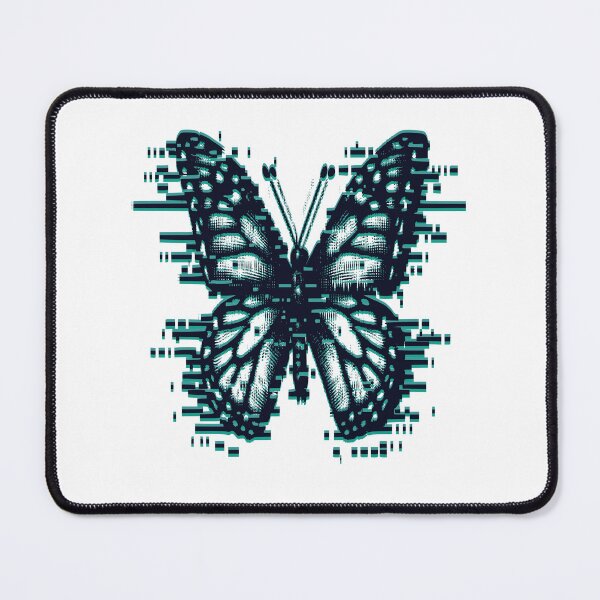 Item preview, Modern Glitch butterfly illustration designed and sold by CeliaZnx.