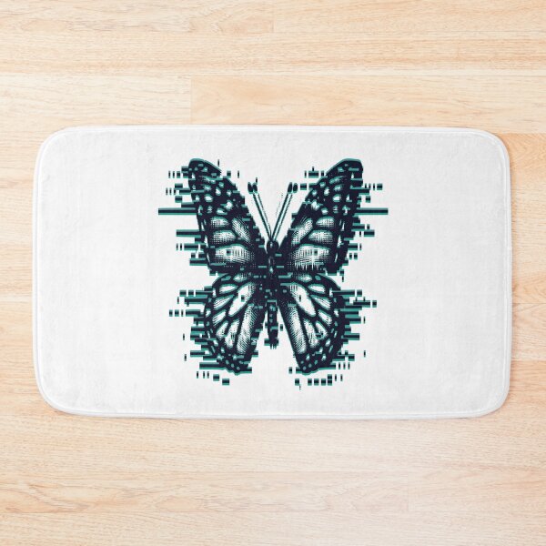 Item preview, Modern Glitch butterfly illustration designed and sold by CeliaZnx.