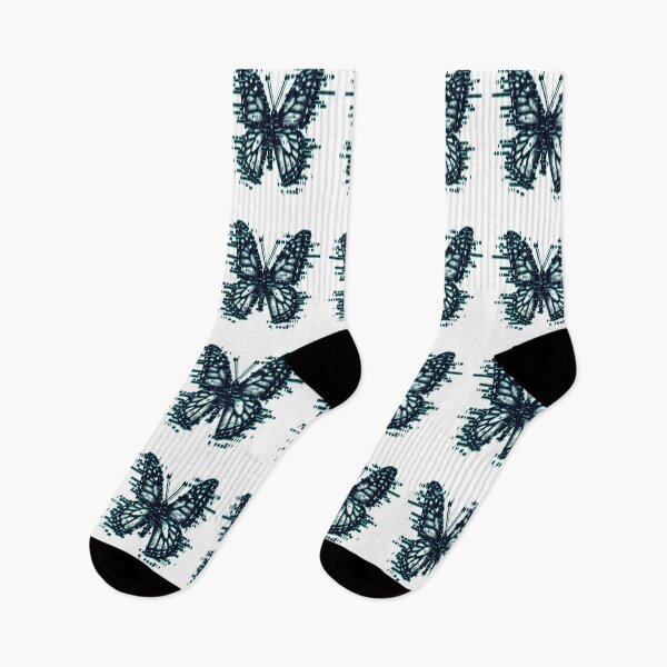 Item preview, Modern Glitch butterfly illustration designed and sold by CeliaZnx.