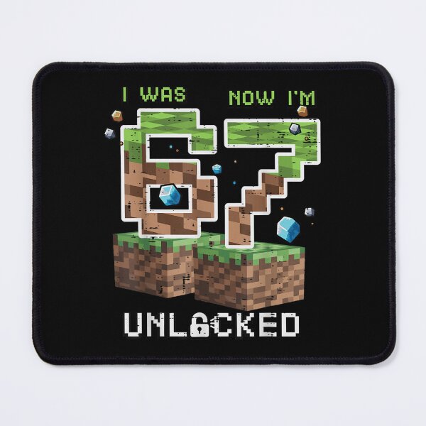 Item preview, I Was 5 Now I am 6 Unlocked Minecraft Birthday Boy designed and sold by Serene woods.