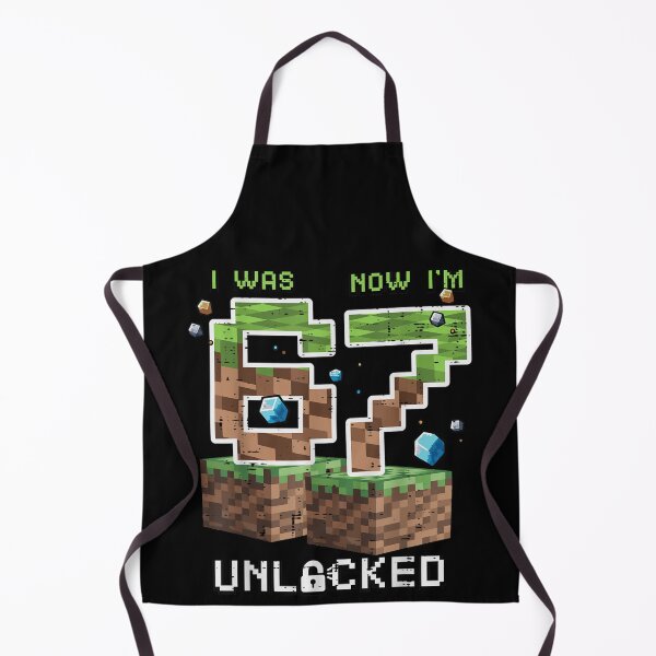 Item preview, I Was 5 Now I am 6 Unlocked Minecraft Birthday Boy designed and sold by Serene woods.