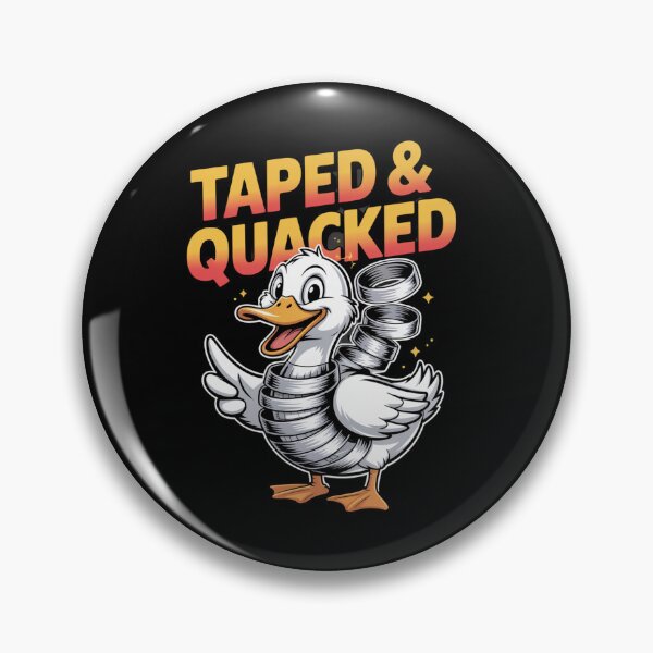 Item preview, Quack Tape  - repair-tape - field repair humor - temporary fix club - patch notes humor - hotfix engineer joke - maintenance crew - workshop life funny - overlanding repair - maker space  designed and sold by JansenGS.