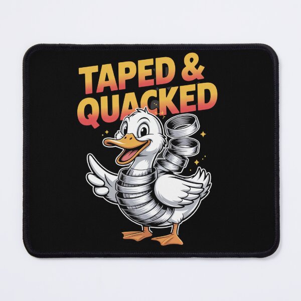 Item preview, Quack Tape  - repair-tape - field repair humor - temporary fix club - patch notes humor - hotfix engineer joke - maintenance crew - workshop life funny - overlanding repair - maker space  designed and sold by JansenGS.
