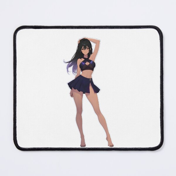 Item preview, Mystic Night: Galaxy Aesthetic Anime Girl Sticker designed and sold by R.S stckers.