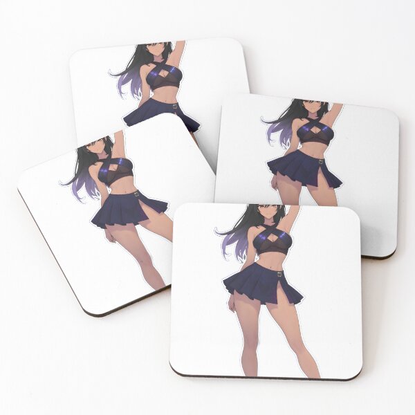 Item preview, Mystic Night: Galaxy Aesthetic Anime Girl Sticker designed and sold by R.S stckers.