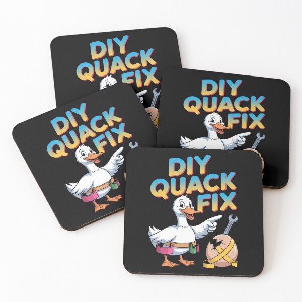 Item preview, Quack Tape  - repair-tape - field repair humor - temporary fix club - patch notes humor - hotfix engineer joke - maintenance crew - workshop life funny - overlanding repair - maker space  designed and sold by JansenGS.