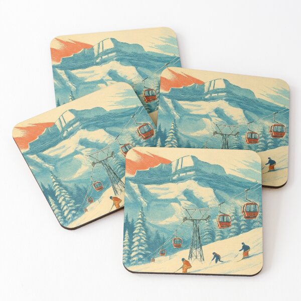 Item preview, Ski Resort Red Mountain designed and sold by yunamaliskova.