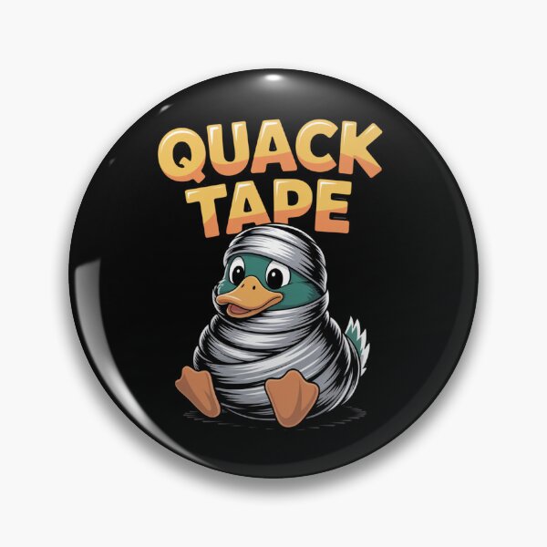 Item preview, Quack Tape  - repair-tape - field repair humor - temporary fix club - patch notes humor - hotfix engineer joke - maintenance crew - workshop life funny - overlanding repair - maker space  designed and sold by JansenGS.