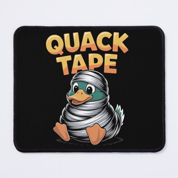 Item preview, Quack Tape  - repair-tape - field repair humor - temporary fix club - patch notes humor - hotfix engineer joke - maintenance crew - workshop life funny - overlanding repair - maker space  designed and sold by JansenGS.