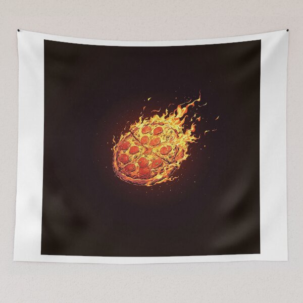 Item preview, Blazing Fireball Pizza Meteor designed and sold by Christian Weiss.