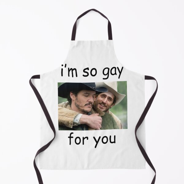 Item preview, I'm So Gay Pedro Pascal and Rafael Olarra designed and sold by Angryblu3.