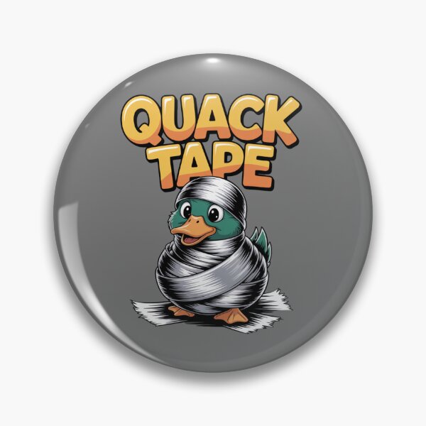 Item preview, Quack Tape  - repair-tape - field repair humor - temporary fix club - patch notes humor - hotfix engineer joke - maintenance crew - workshop life funny - overlanding repair - maker space  designed and sold by JansenGS.