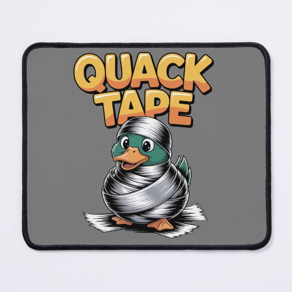 Item preview, Quack Tape  - repair-tape - field repair humor - temporary fix club - patch notes humor - hotfix engineer joke - maintenance crew - workshop life funny - overlanding repair - maker space  designed and sold by JansenGS.