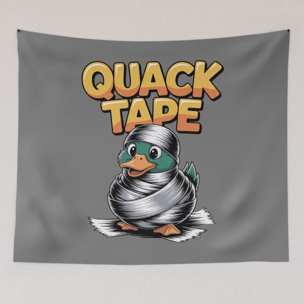 Item preview, Quack Tape  - repair-tape - field repair humor - temporary fix club - patch notes humor - hotfix engineer joke - maintenance crew - workshop life funny - overlanding repair - maker space  designed and sold by JansenGS.
