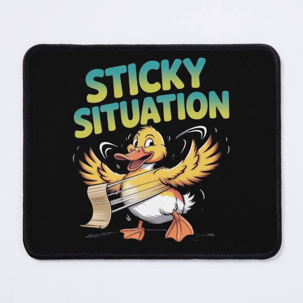 Item preview, Quack Tape  - repair-tape - field repair humor - temporary fix club - patch notes humor - hotfix engineer joke - maintenance crew - workshop life funny - overlanding repair - maker space  designed and sold by JansenGS.