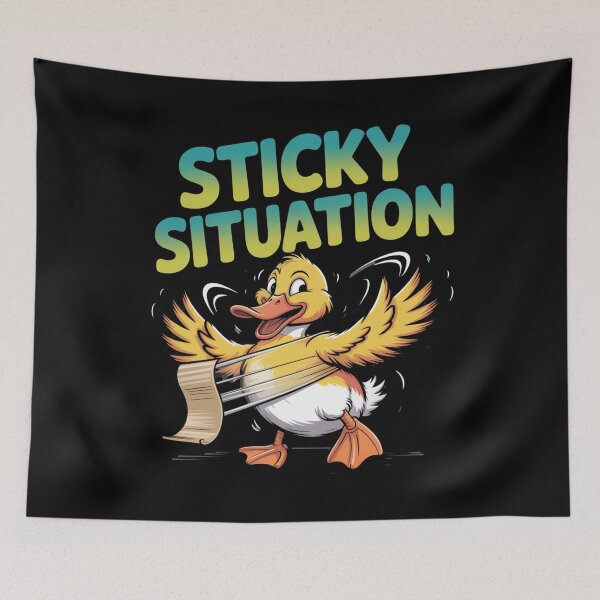 Item preview, Quack Tape  - repair-tape - field repair humor - temporary fix club - patch notes humor - hotfix engineer joke - maintenance crew - workshop life funny - overlanding repair - maker space  designed and sold by JansenGS.