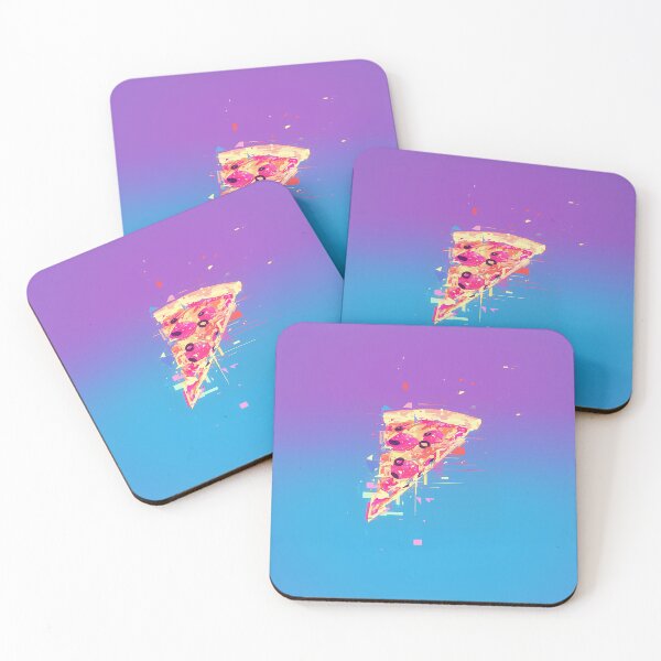Item preview, Cyberpunk Glitch Pizza Slice Burst designed and sold by Christian Weiss.