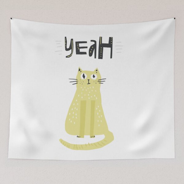 Item preview, Yeah Cat designed and sold by favete.