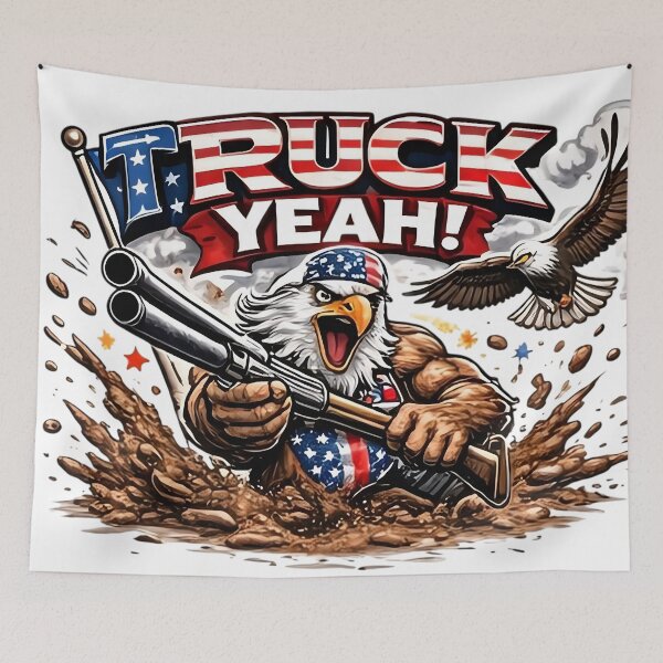 Item preview, American Patriot Series - Truck Yeah designed and sold by DrukNaStyl.