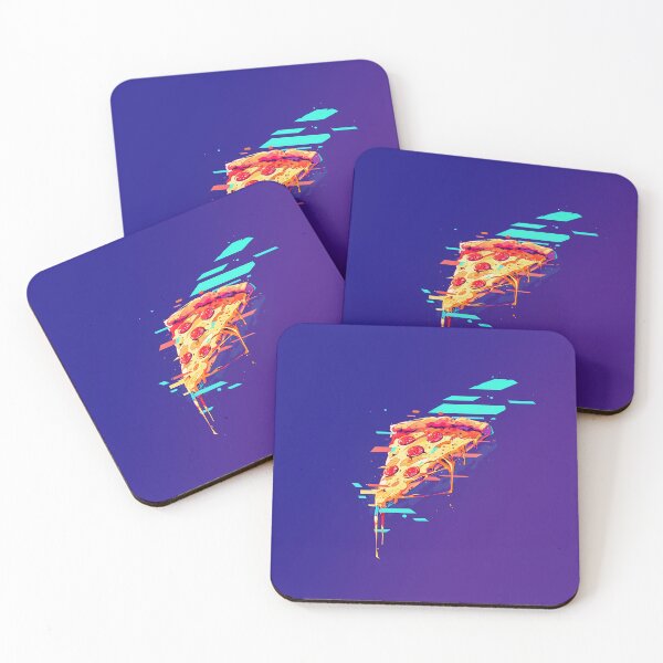 Item preview, Futuristic Neon Melt Pizza Slice designed and sold by Christian Weiss.